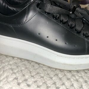 Alexander McQueen Black and White Sneakers